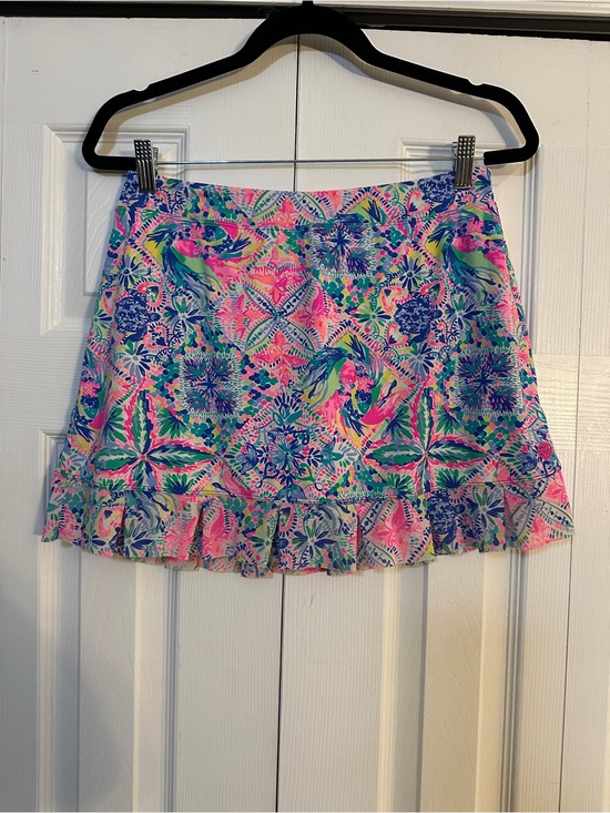 Lilly Pulitzer Dresses & Skirts - Lilly Pulitzer Luxletic Meryl Azelie Skort Dancing On The Deck Rare